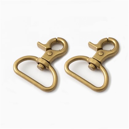 Forgóhorog karabély rozsdamentes bepattanóhorog