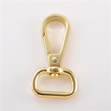 Cinkötvözet -kutya forgó klip bepattanóhorog